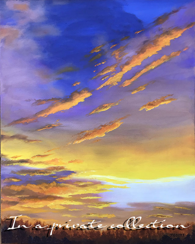 Sunset Over JB Hill